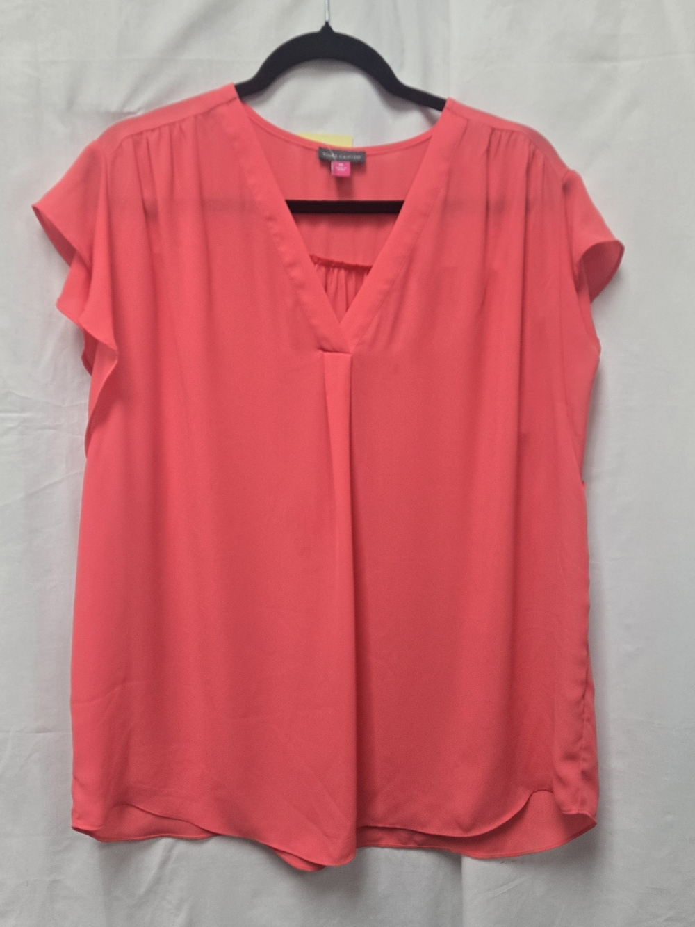 Vince Camuto Chiffon V-Neck Blouse